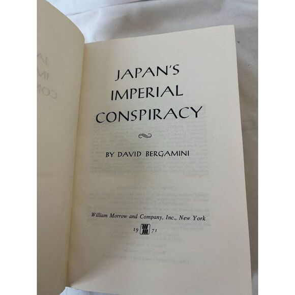 Japan's Imperial Conspiracy by David Bergamini (1971, Hardcover 1st Edition) - Picture 6 of 7
